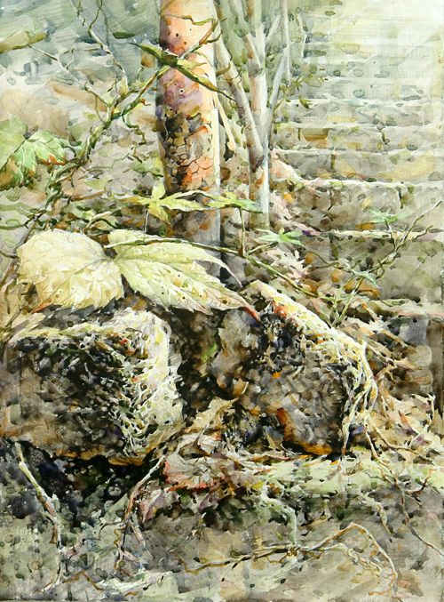 홍대 풍경수채화