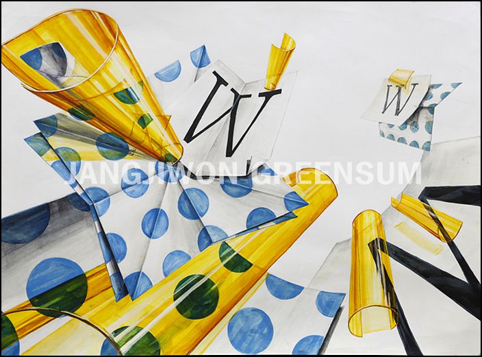 울산장지원그린섬미술학원 기초디자인 건국대유형