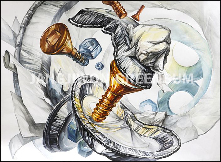 울산장지원그린섬미술학원  국민대유형