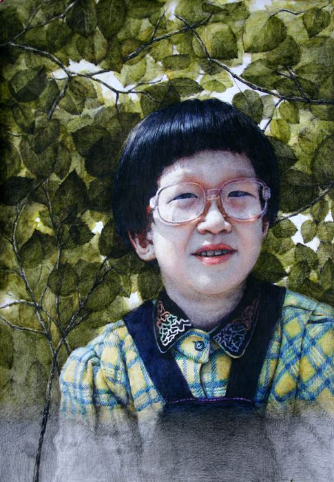 어린날의자화상 