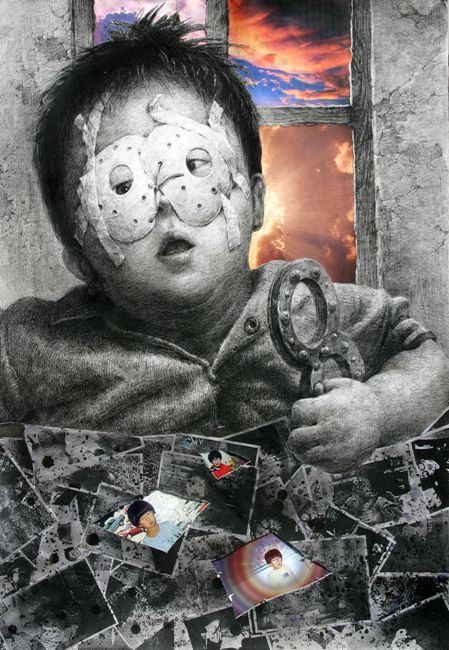 어린날의자화상 