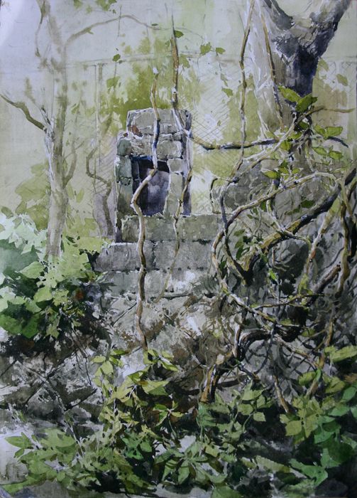 홍대풍경수채화(특선)