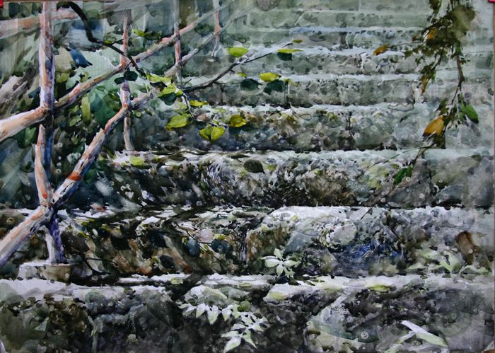 홍대풍경수채화(특선) 