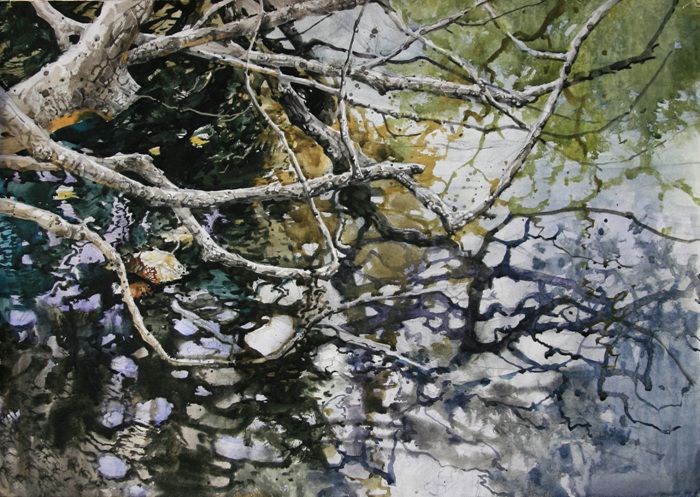 홍대 풍경수채화 (2006 미술대학 학장상 수상작) 