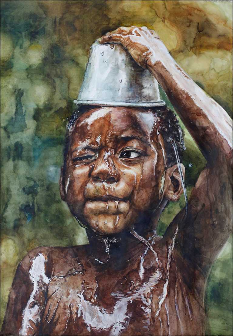 울산장지원그린섬 입시미술학원 인체수채화/인물수채화