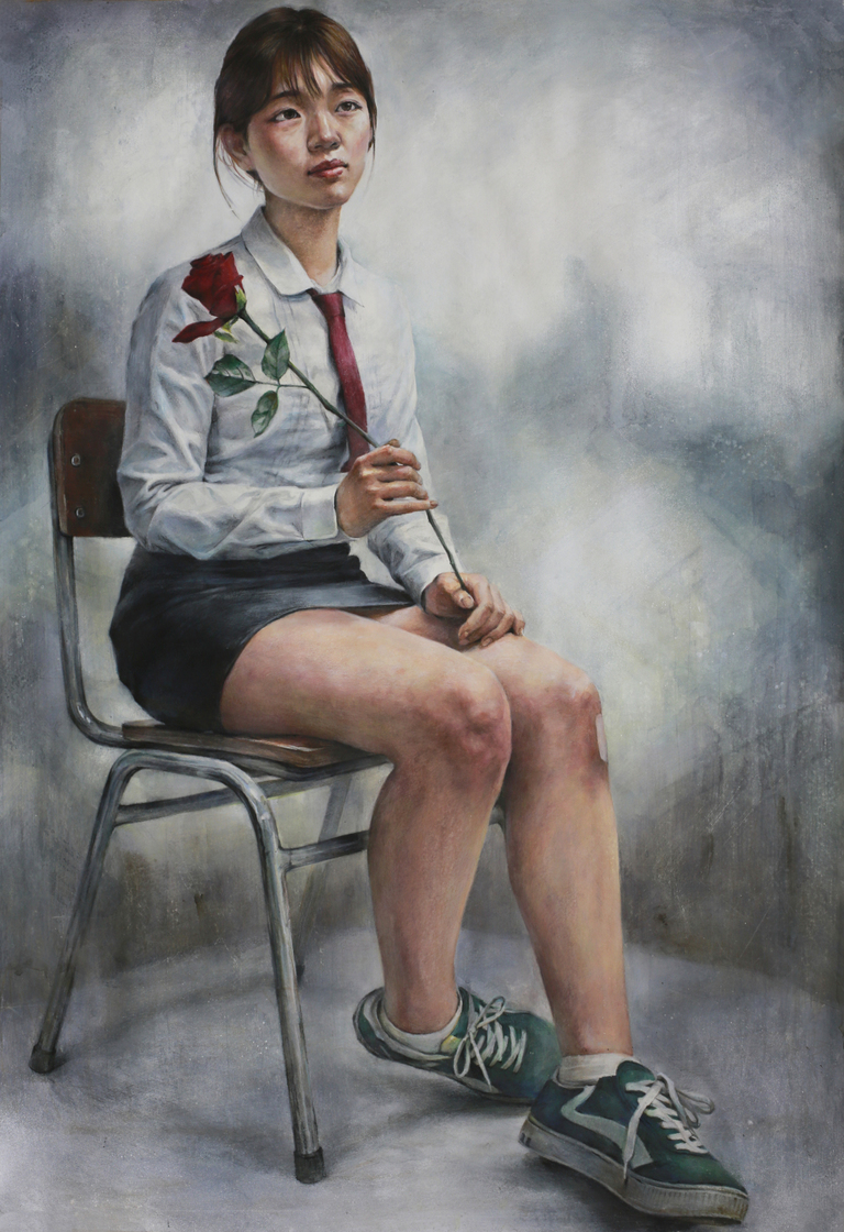 회화의 중심 울산 장지원그린섬 입시미술학원 인체수채화