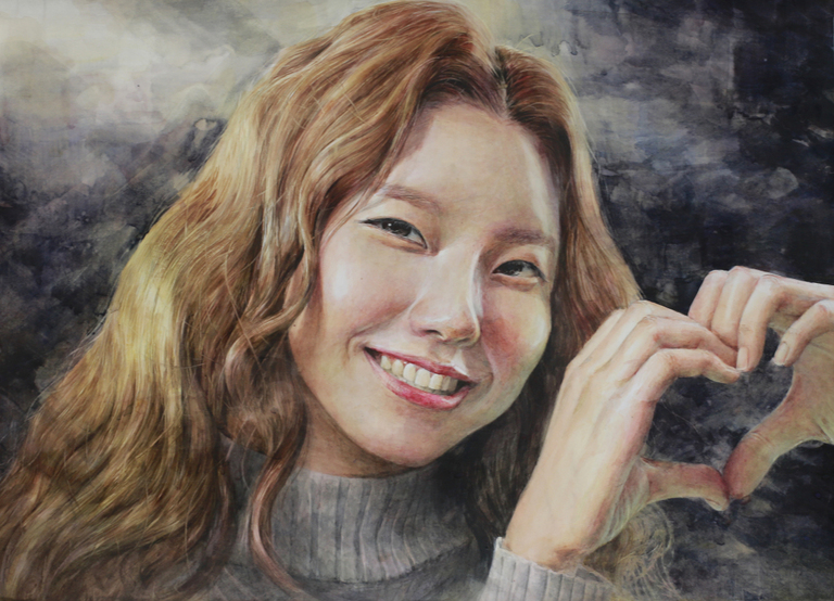 회화의 중심 울산 장지원그린섬 입시미술학원  인체수채화