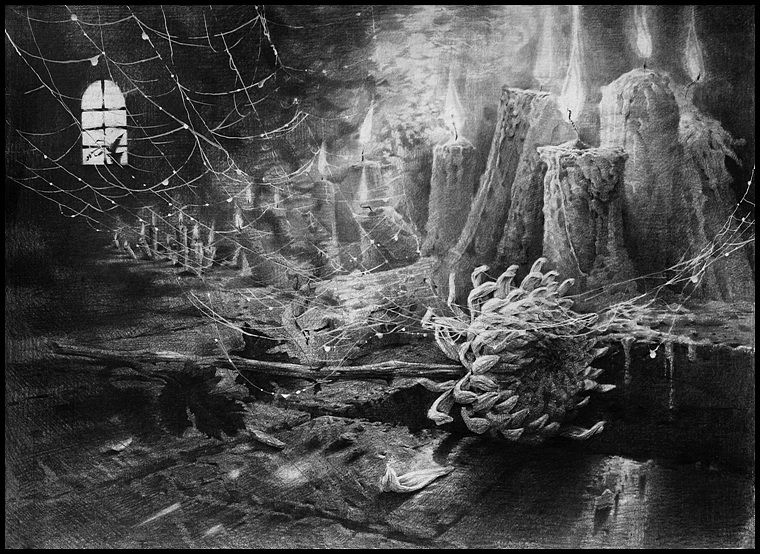 촛대가 있는 공간