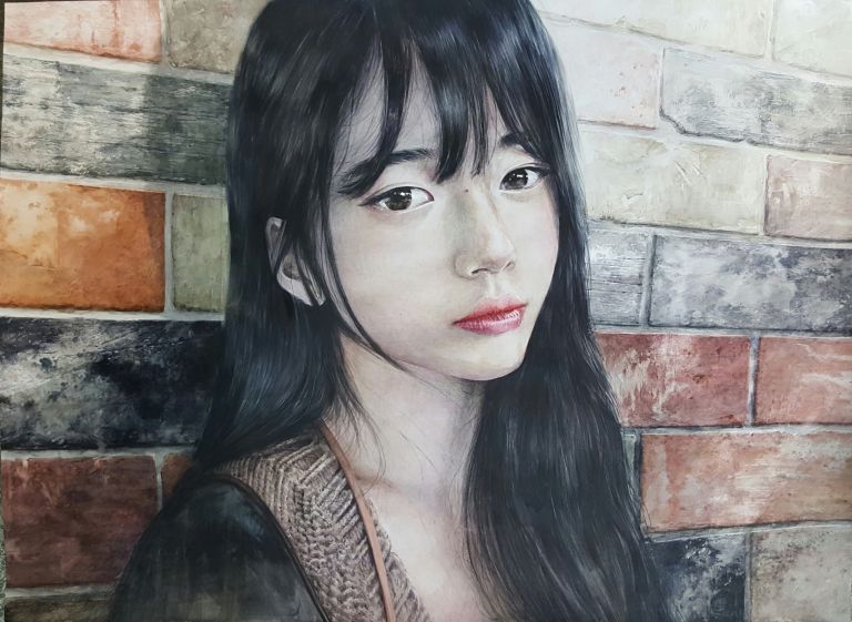 회화의중심 울산장지원그린섬미술학원 인체수채화 