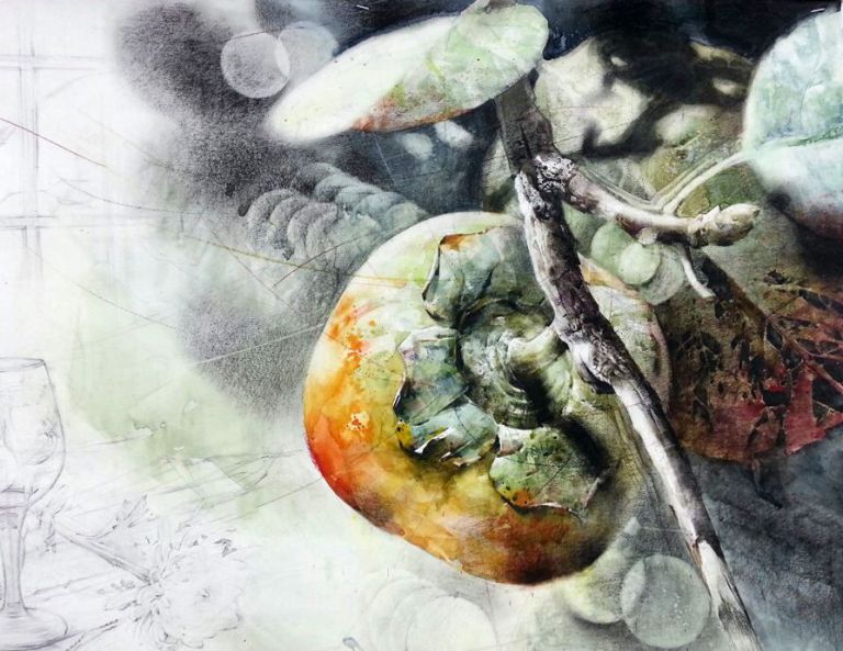 회화의중심 울산장지원그린섬미술학원 수채화 정물개체표현