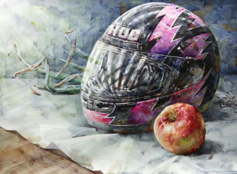 회화의중심 울산장지원그린섬미술학원 정물수채화