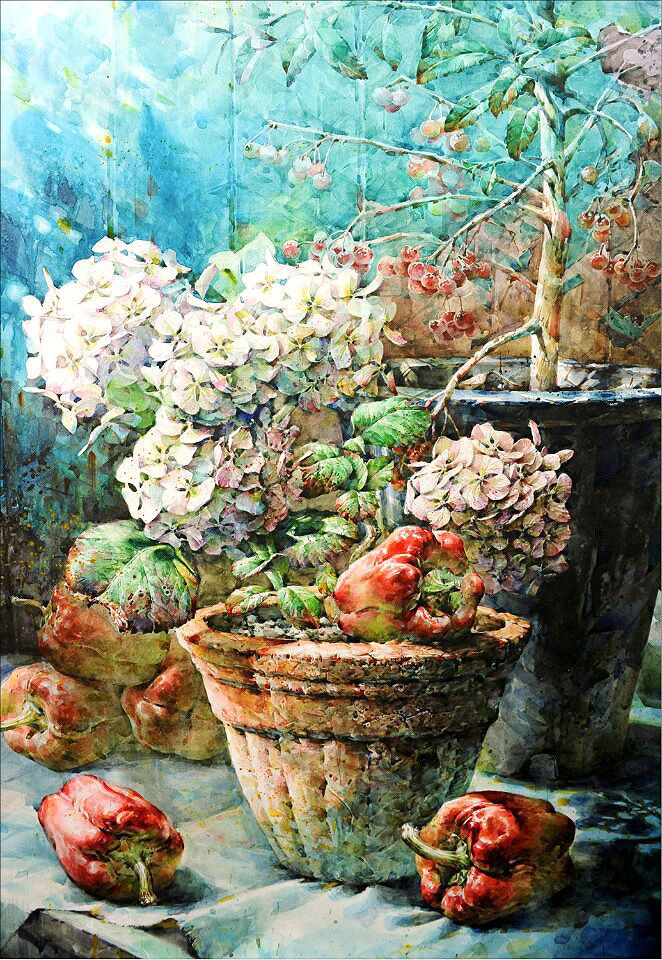 회화의중심 울산장지원그린섬미술학원 사진+정물수채화<경희대,한국교원대유형>