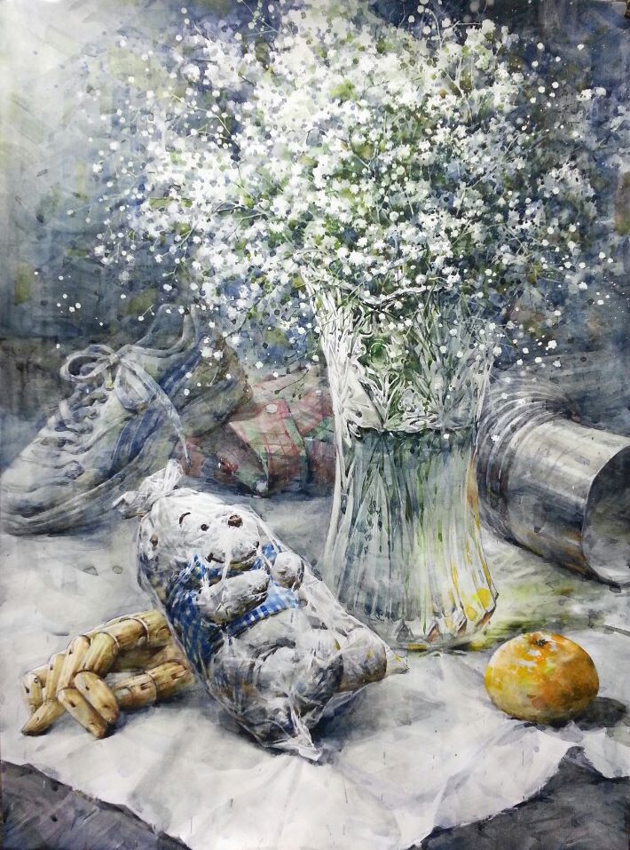 회화의중심 울산장지원그린섬미술학원 사진+정물수채화<경희대,한국교원대유형>