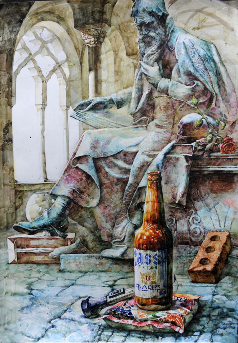 회화의중심 울산장지원그린섬미술학원 사진+정물수채화<경희대,한국교원대유형>