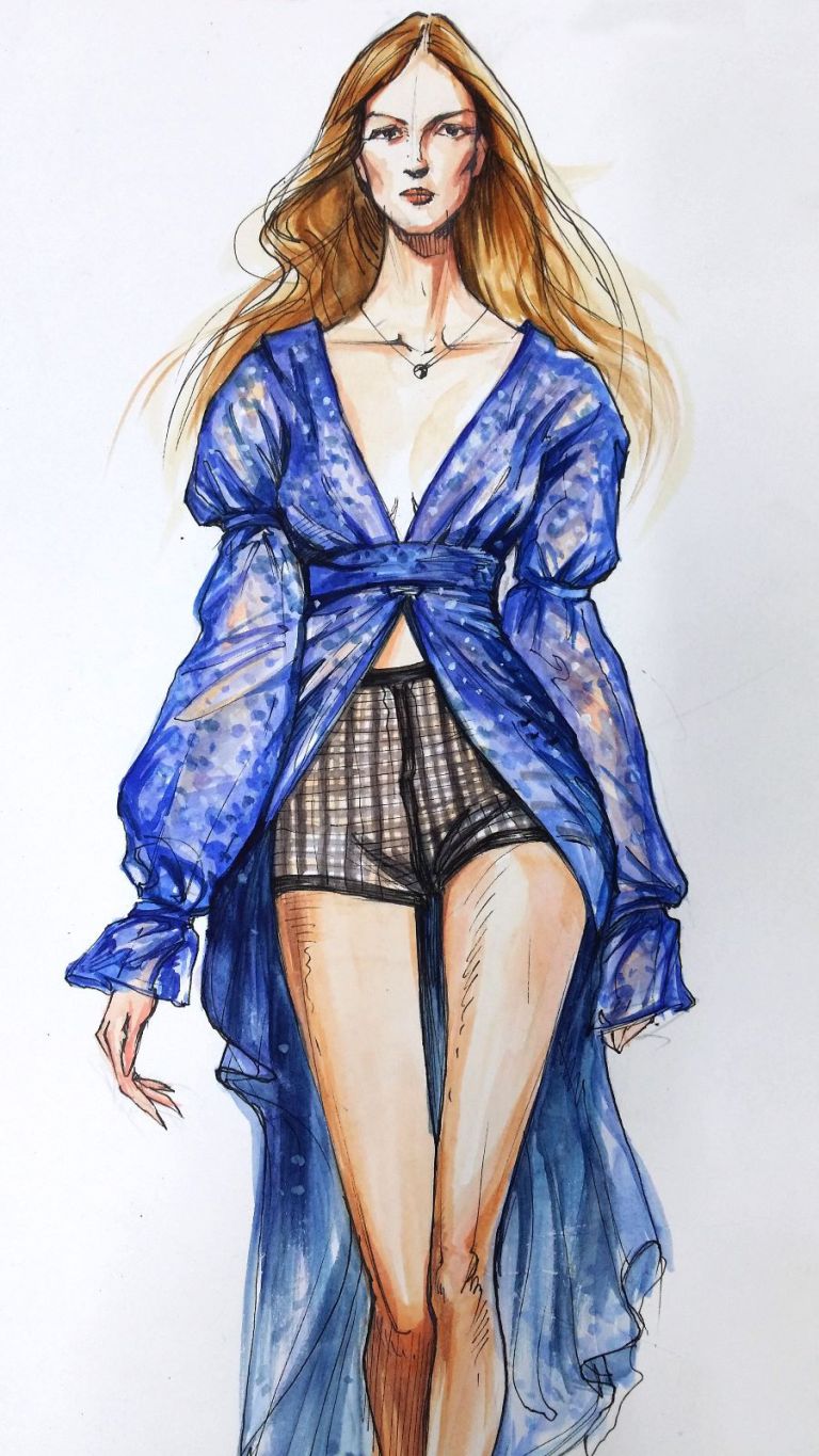 울산장지원그린섬미술학원 스페셜갤러리-패션일러스트