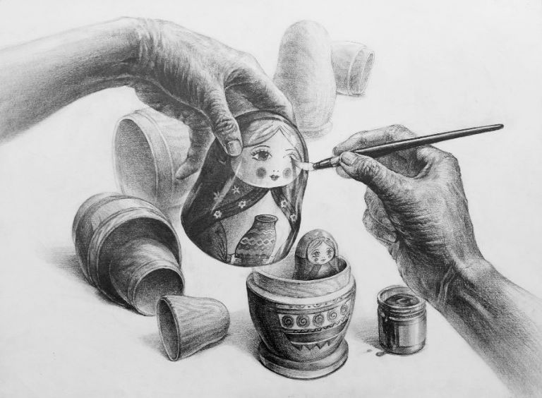 이화여대 DRAWING 디자인학부 합격생 평소작,입시준비작 