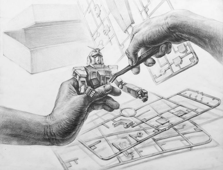 이화여대 DRAWING 디자인학부 합격생 평소작,입시준비작 