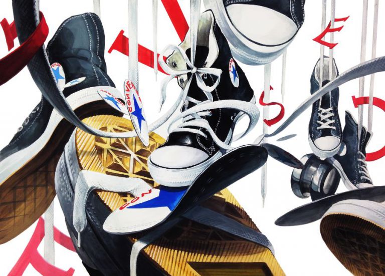 울산장지원그린섬미술학원 기초디자인 입시생작