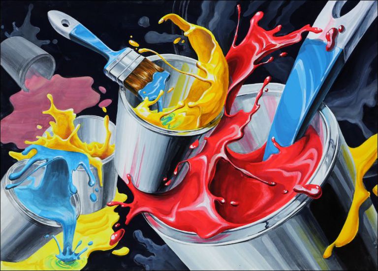 울산장지원그린섬미술학원 기초디자인 입시생작