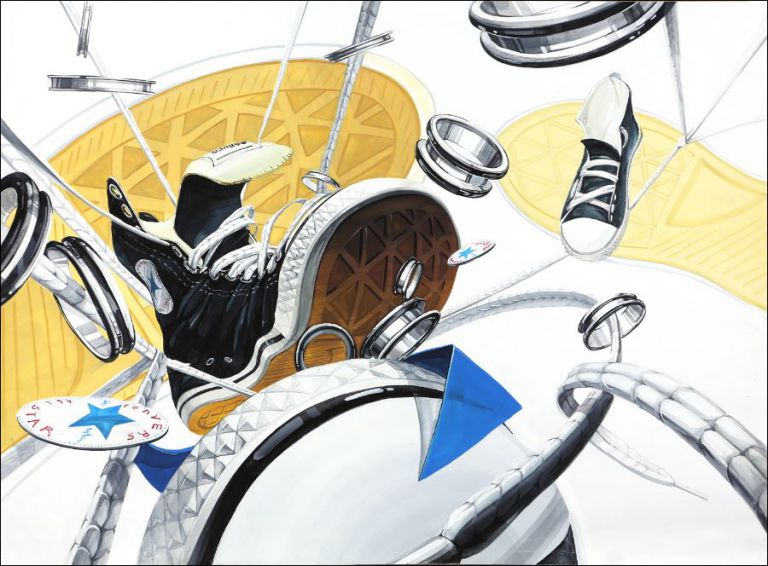 울산장지원그린섬미술학원 기초디자인 입시생작