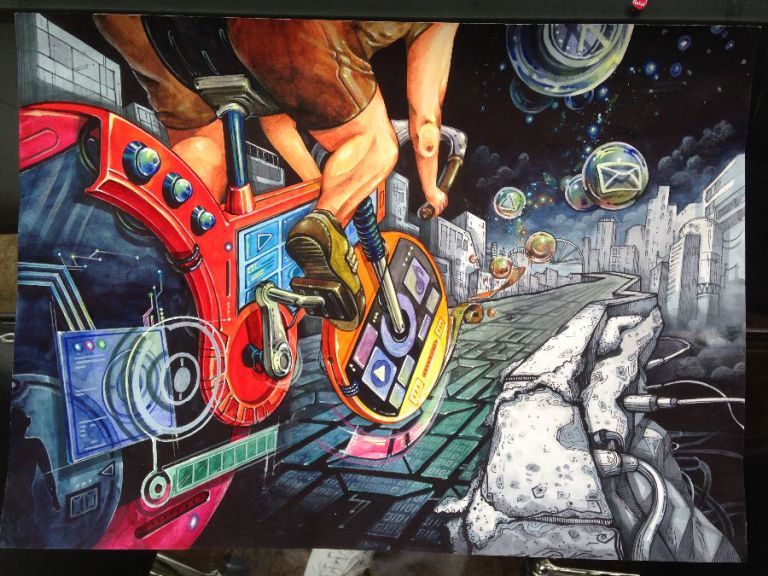 울산장지원그린섬미술학원 발상과표현우수작/일반대발상/임용