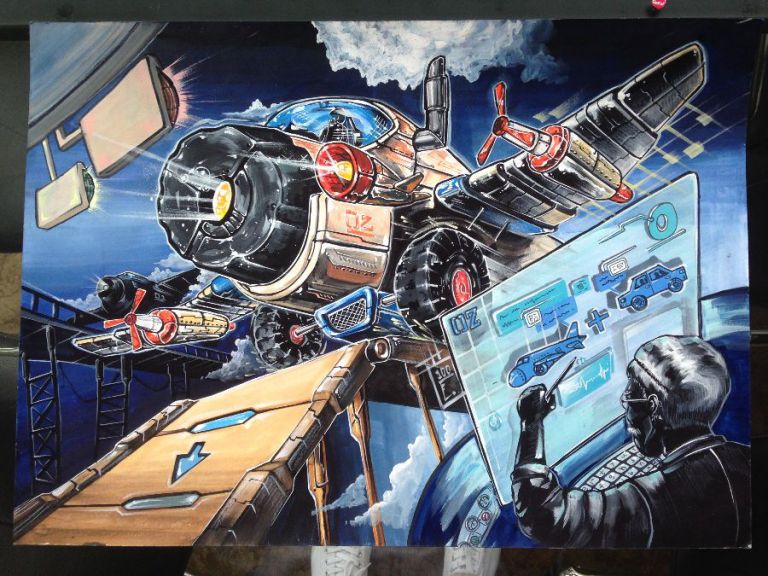 울산장지원그린섬미술학원 발상과표현우수작/일반대발상/임용