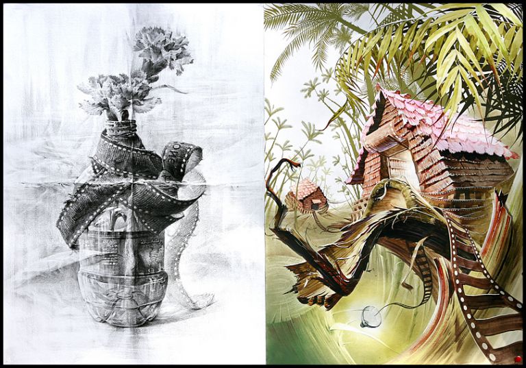 홍익대 실기대회출제주제 예시작