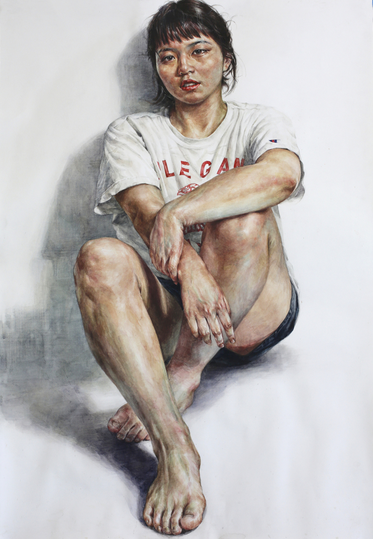 울산장지원그린섬미술학원 인체수채화/인물수채화 연구작